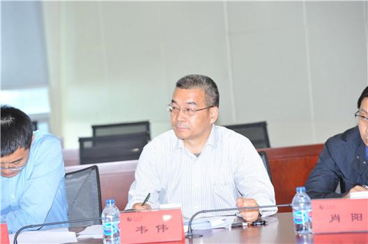 中国军网总编辑韦伟（蒋建华 摄）