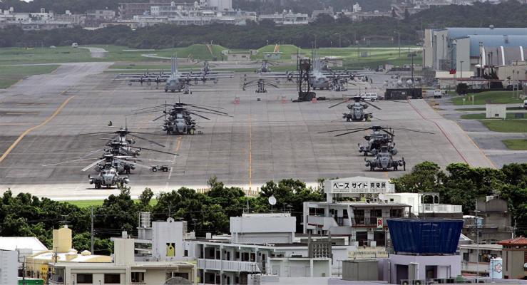 美军驻日本军事基地(俄罗斯卫星通讯社)