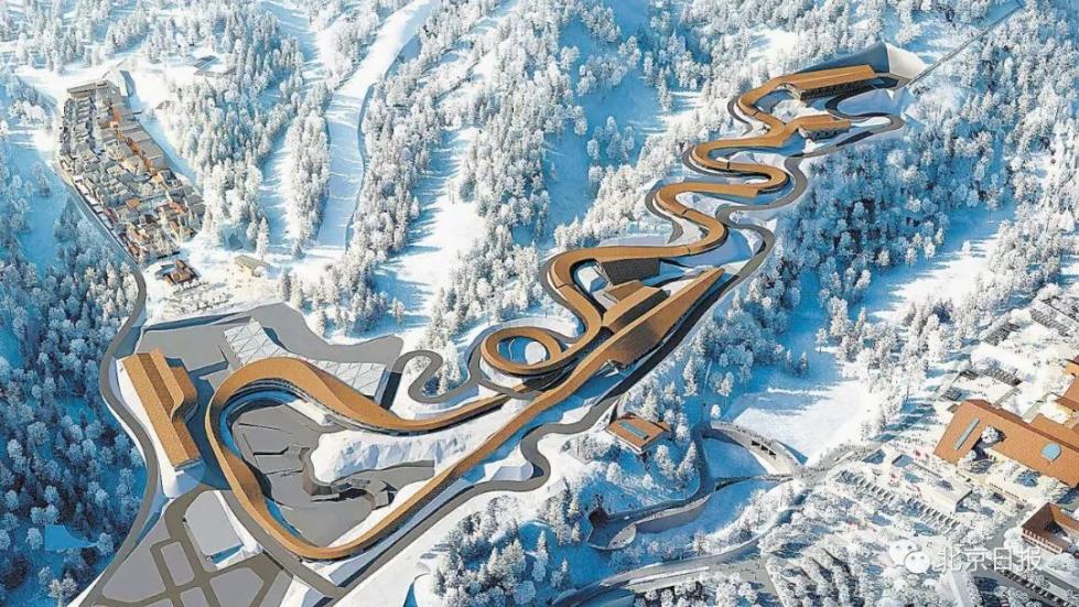 北京冬奥倒计时1000天冰丝带雪如意最新效果图曝光被设计彻底惊艳到了