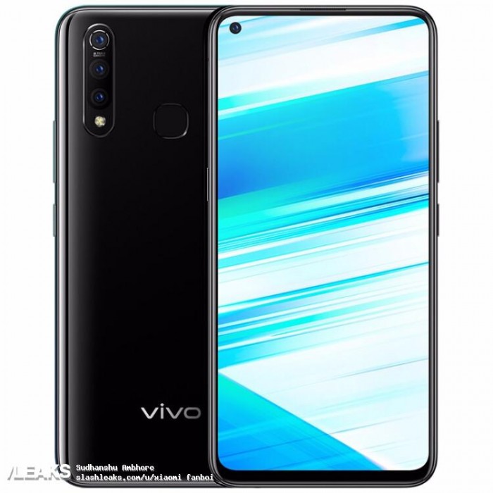 vivo Z5x高清渲染图流出：背面三摄+指纹