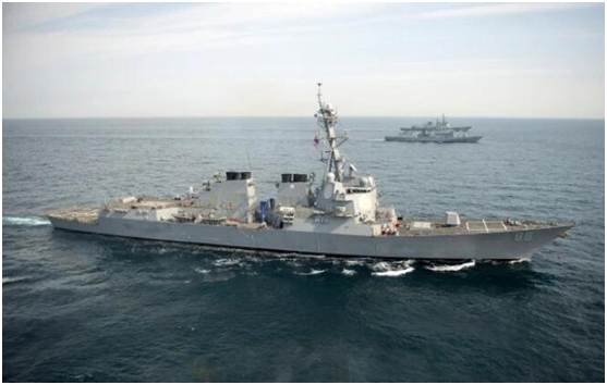 美国海军“普雷贝尔”号驱逐舰/图自美国海军网站