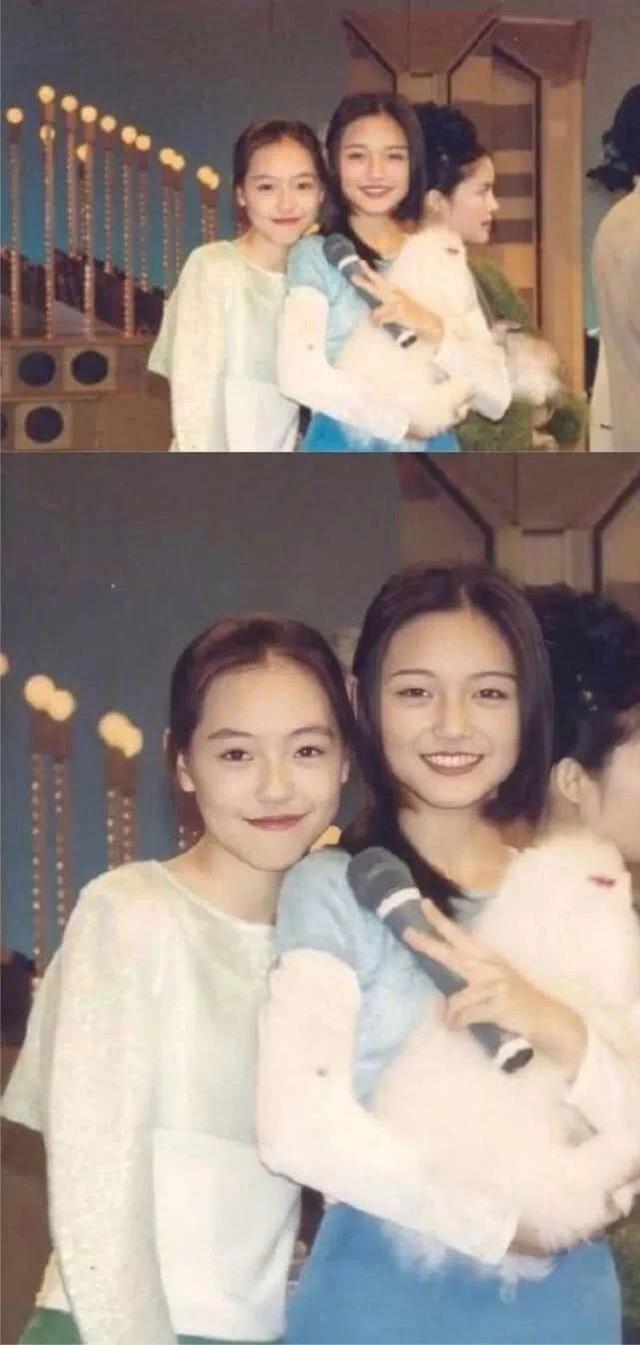 （大小S旧照被修复后）