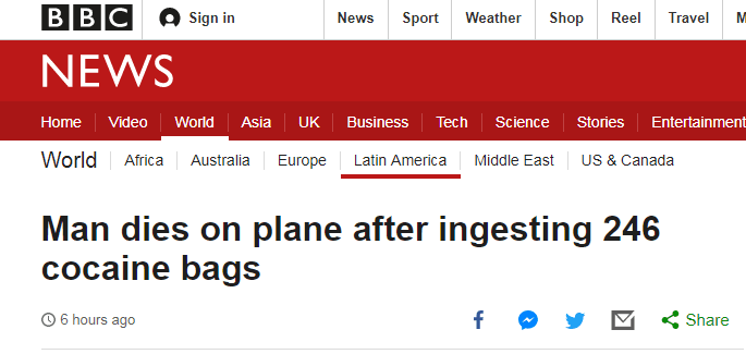  BBC报道截图