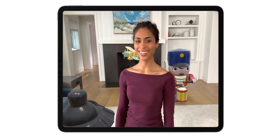 ARKit 3带来更逼真AR 人物可进入虚拟世界