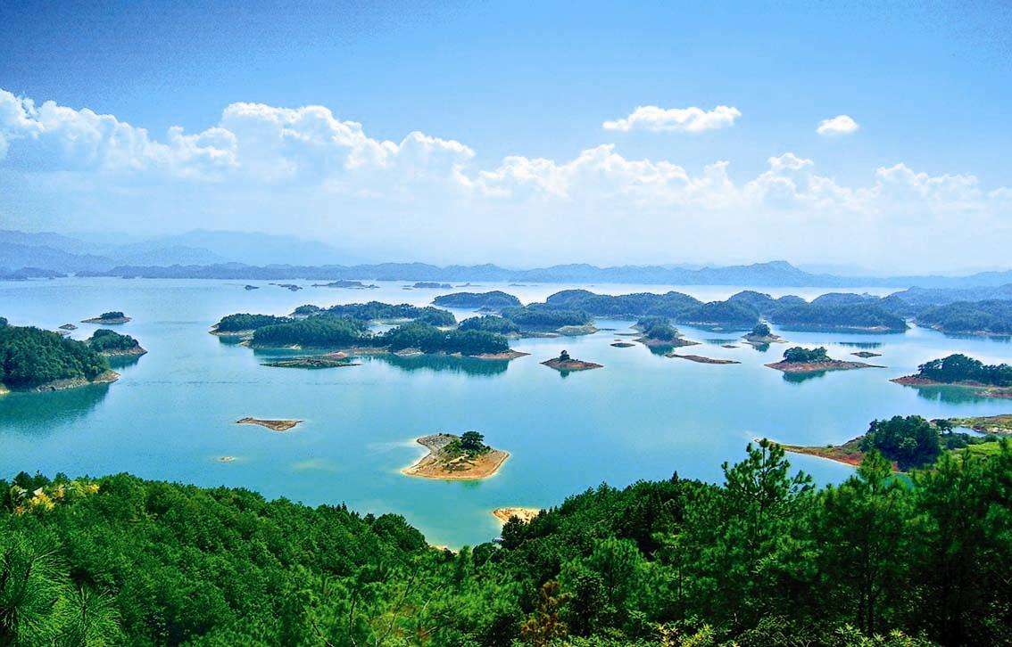 中国最大的人工湖--千岛湖
