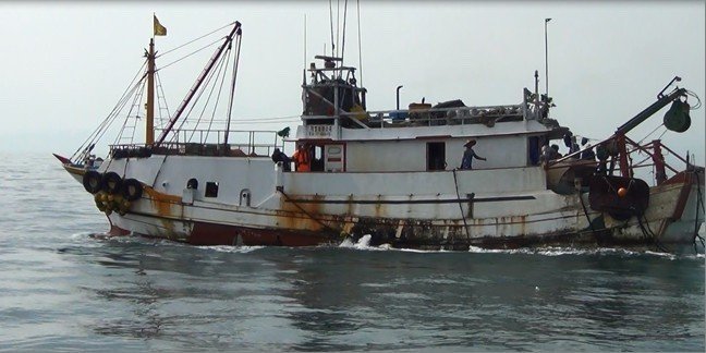 台“有丰688号”渔船(图片来源：台湾《联合新闻网》)