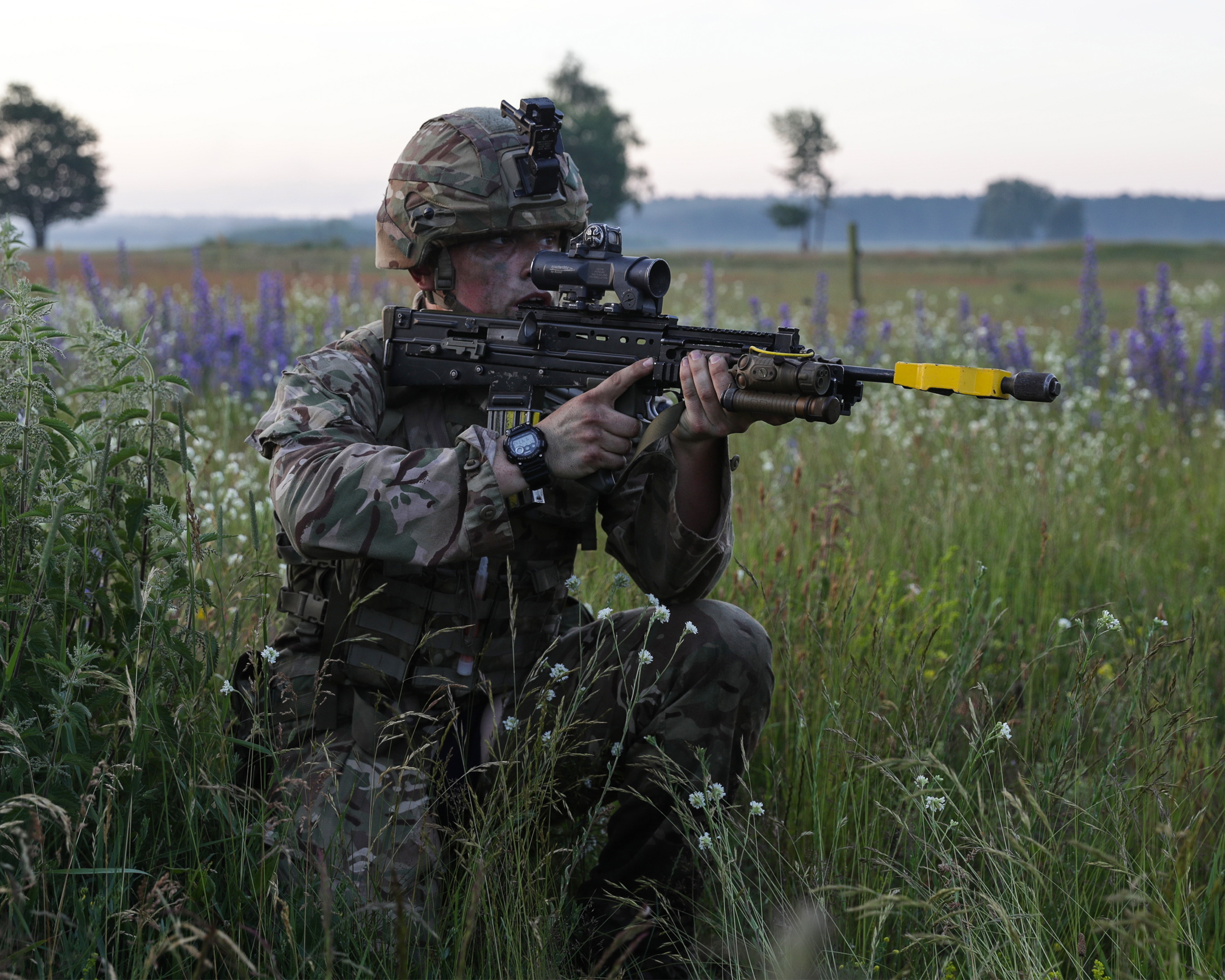 25 英军远征部队加紧训练 将纠集9国去俄后花园演习