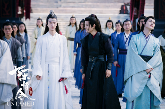 陈情令 曝花絮肖战王一博配合默契