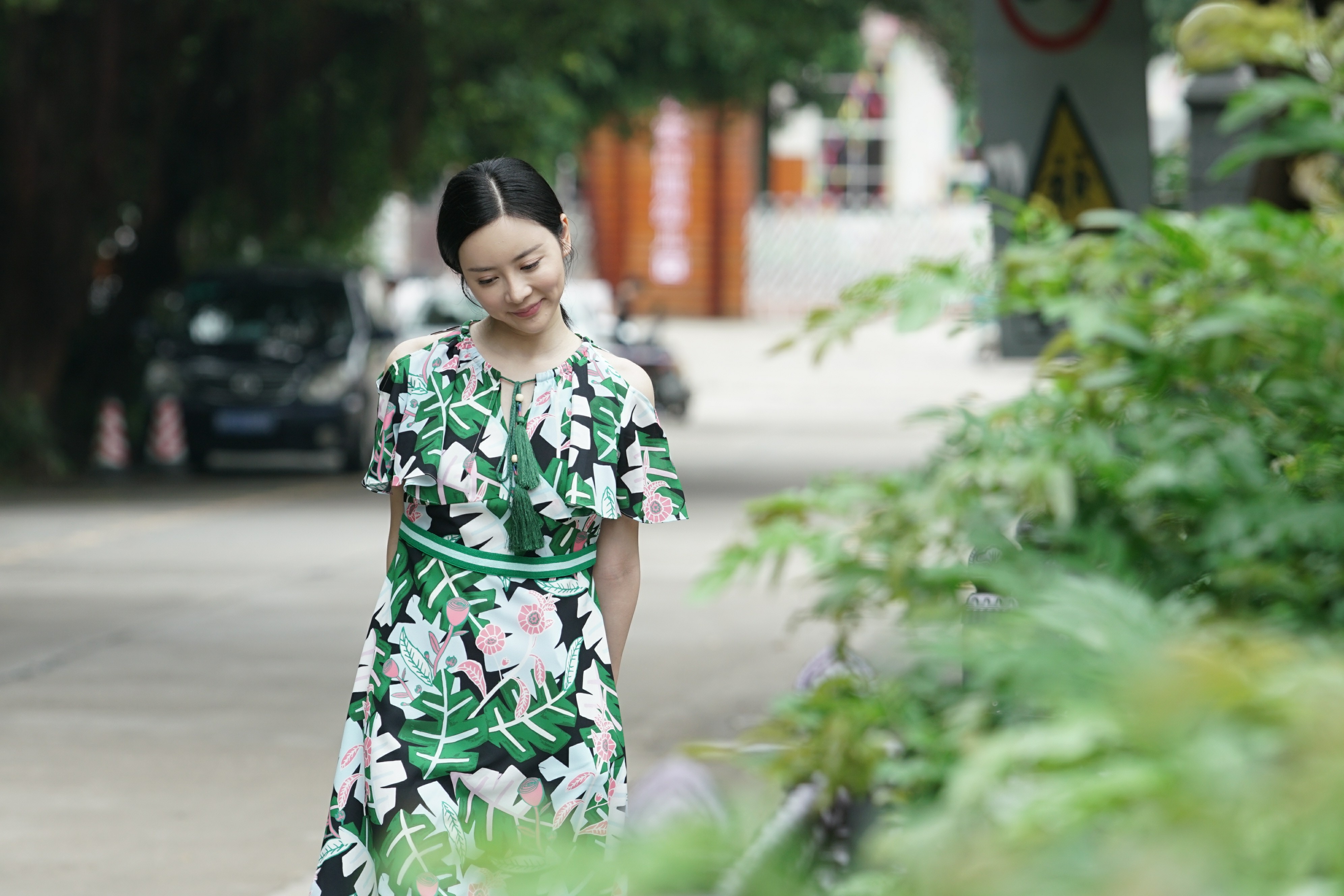 5 孙文婷《那花那海》时尚剧造型更清纯