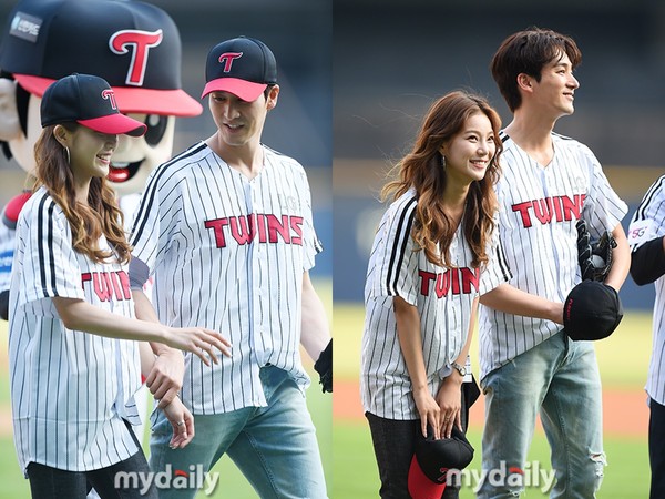 吴昶锡开球告白小13岁女模,对方开心答应