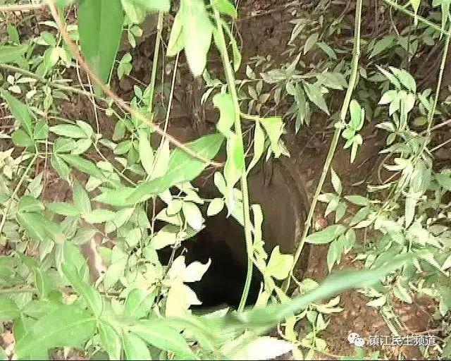 镇江事发地无盖窨井