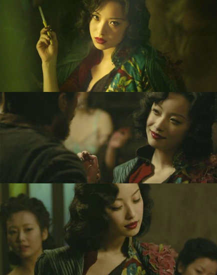 《金陵十三钗》中倪妮饰演的玉墨。