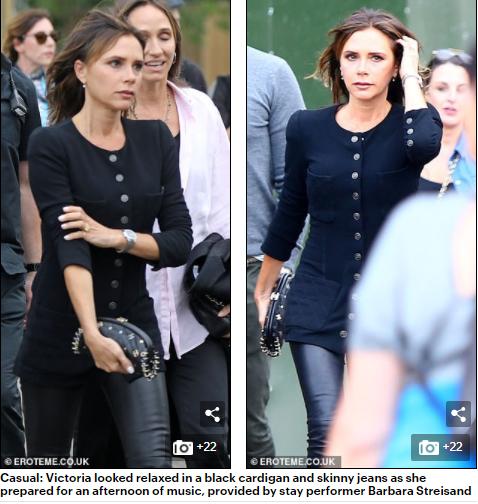 出席演唱会的维多利亚