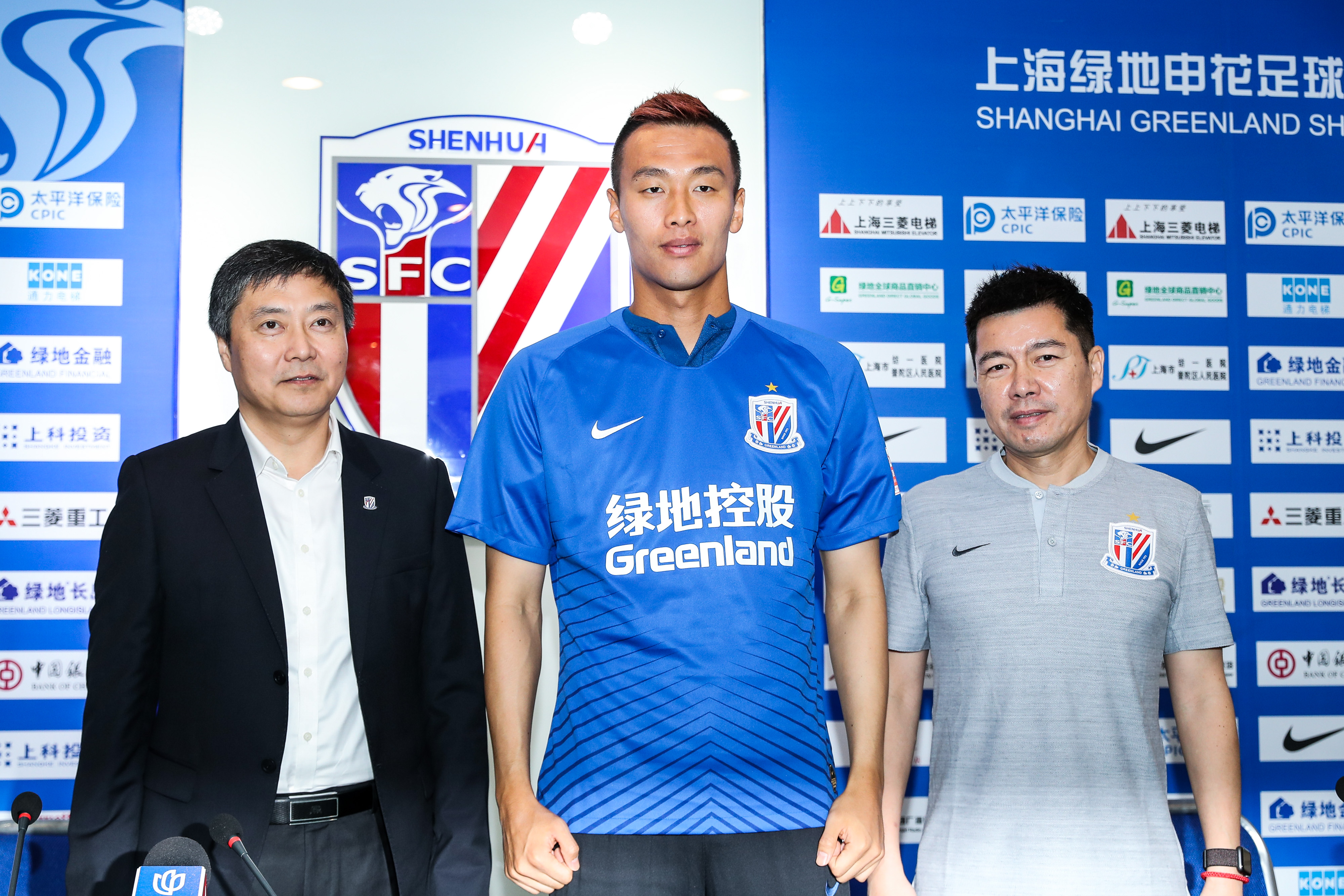 9 申花新援新帅见面会 崔康熙正式上任