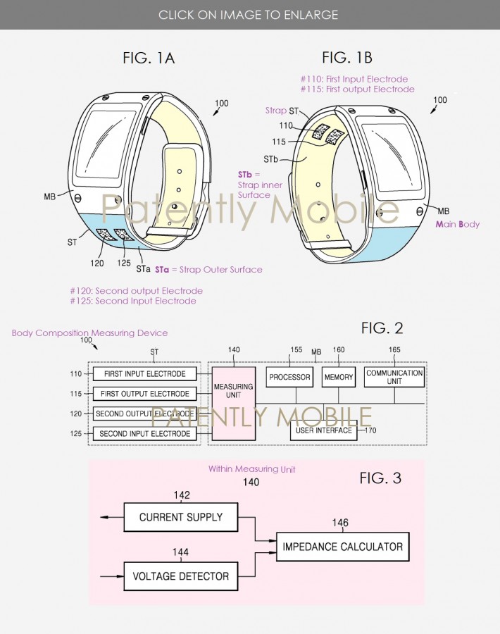 三星Galaxy Watch未来机型可能具有体脂测量表带