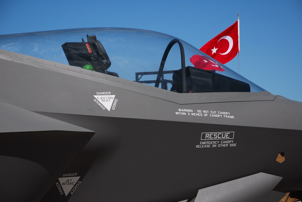 被“扣留”在美国的土耳其F-35战斗机