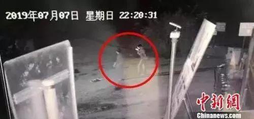 图为监控画面。象山公安提供