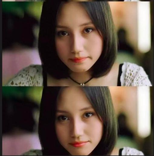 17岁的范冰冰真的是相当稚嫩啊,是真的美人胚子啊!