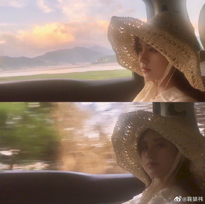 鞠婧祎皮肤白皙