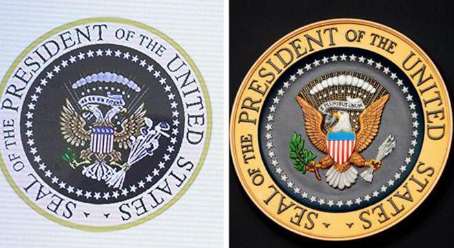美国总统的双头鹰图片