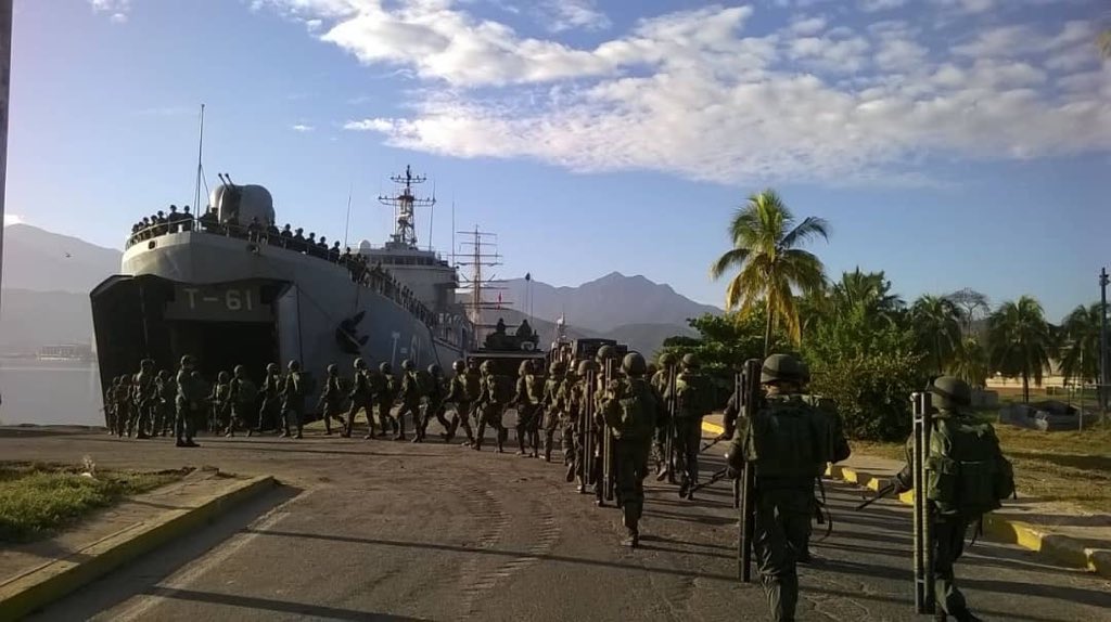 委内瑞拉举行大规模演习 海军家底齐出动