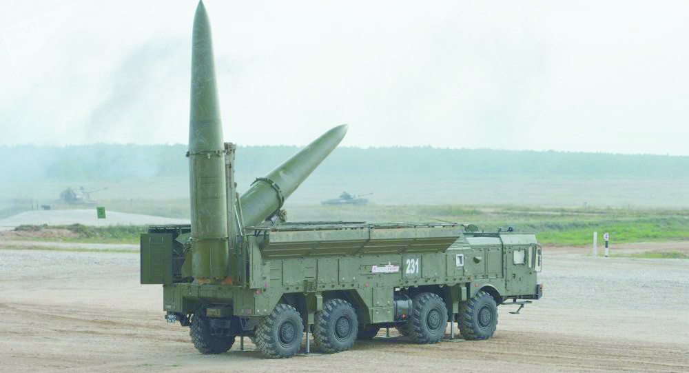俄军“伊斯坎德尔”近程弹道导弹