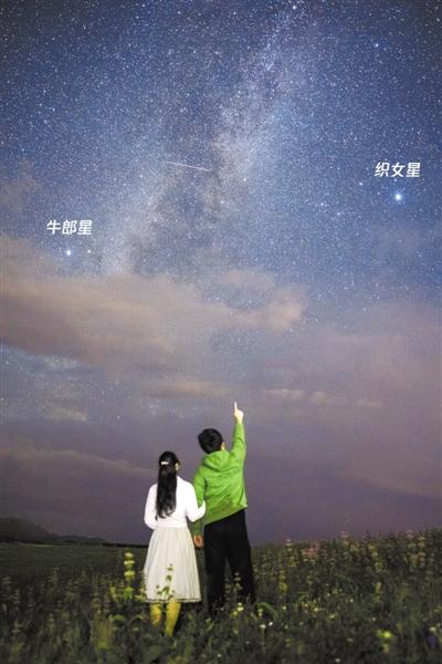 七夕传说中的它们也是夏季星空的主角