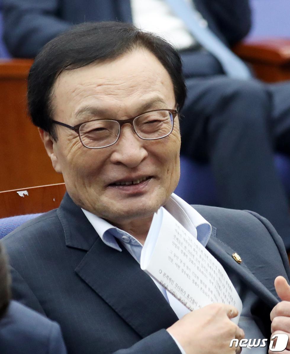 韩国执政党共同民主党党首李海瓒(news 1)