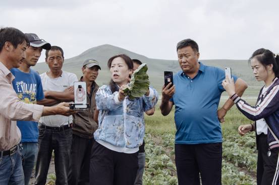 下乡时粉丝都叫她梅姐,这两个月是她最忙的时候,有老乡早上4,5点下到