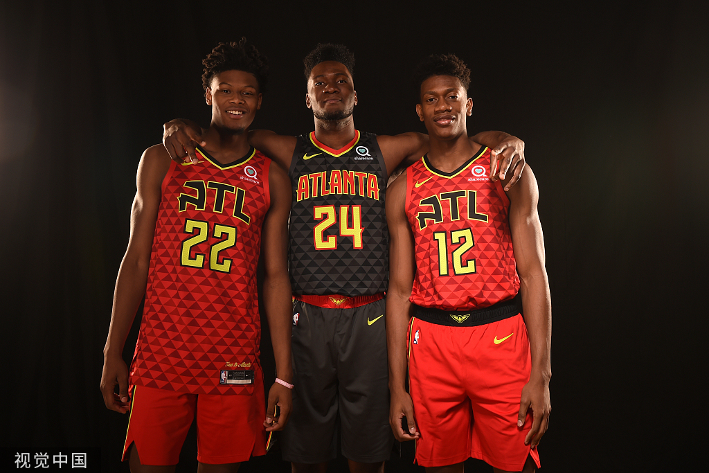 17 nba新秀拍酷炫写真 状元探花霸气同框