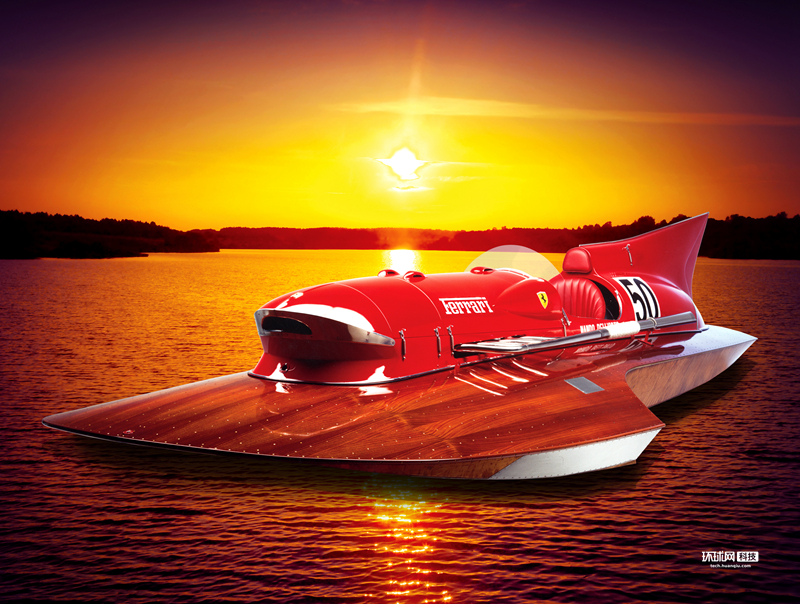 全球独一无二的法拉利快艇开始翻新发动机