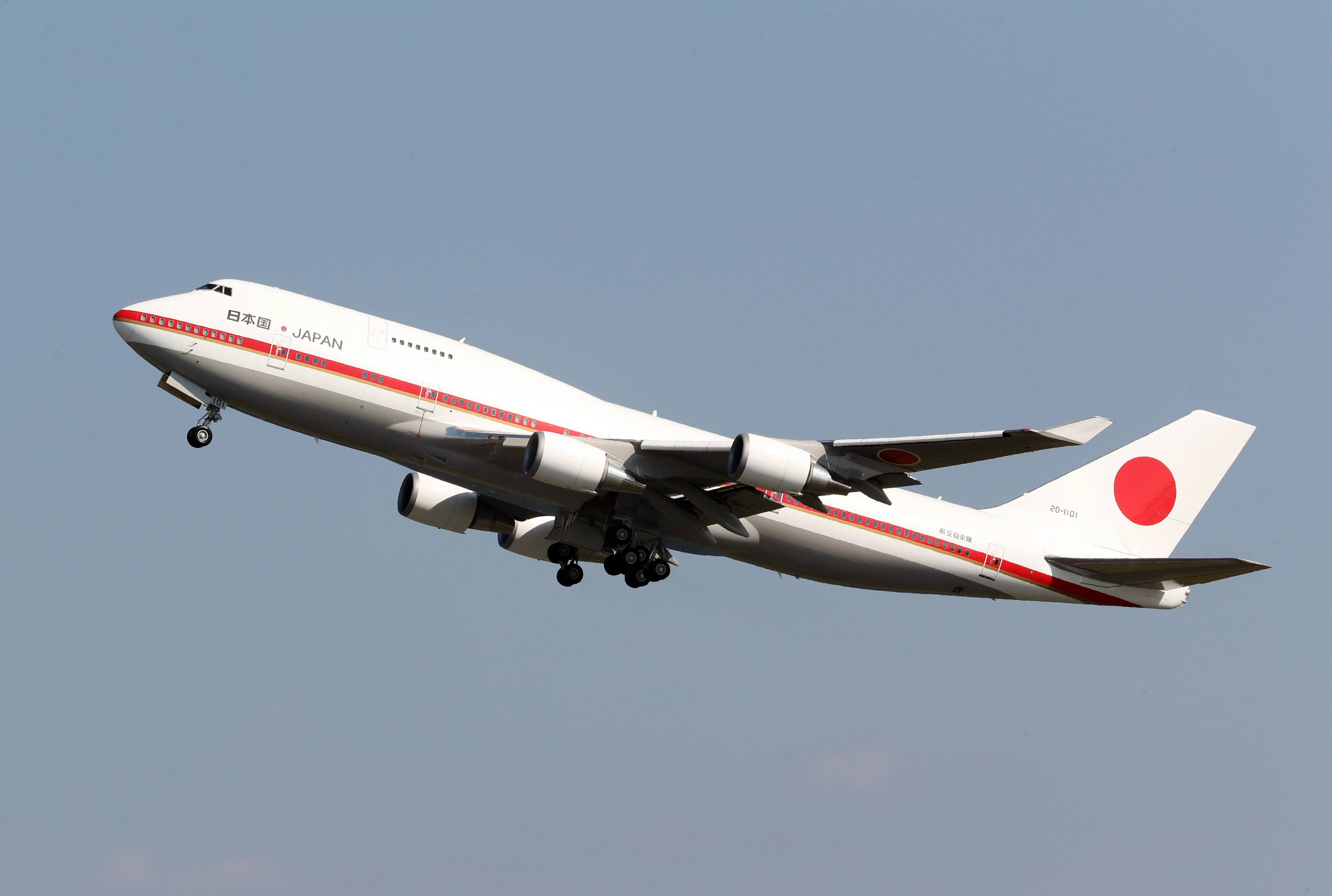 日本"空军1号"拟出售:卖1.97亿元 曾搭载14位日本首相