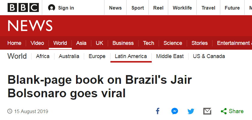 BBC报道截图