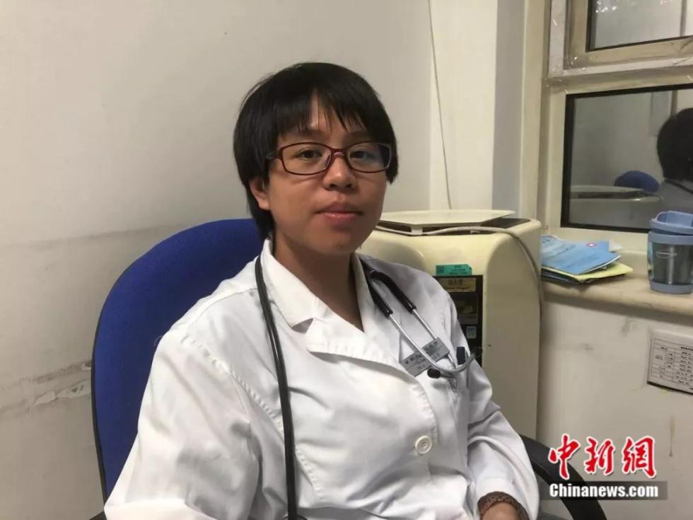 首都儿科研究所附属儿童医院主治医师吕芳。 冷昊阳 摄