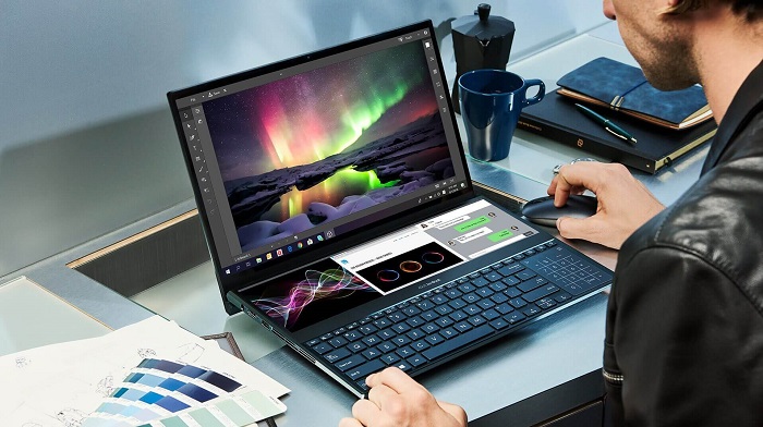 华硕正式开售zenbook pro duo双屏笔记本