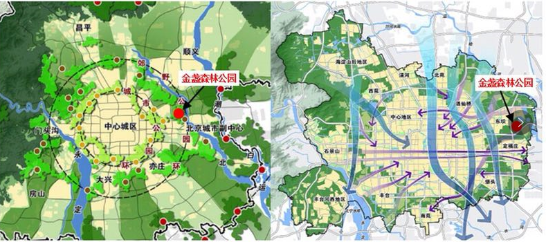 面积相当于3个足球场 北京东部将建4000多亩森林公园