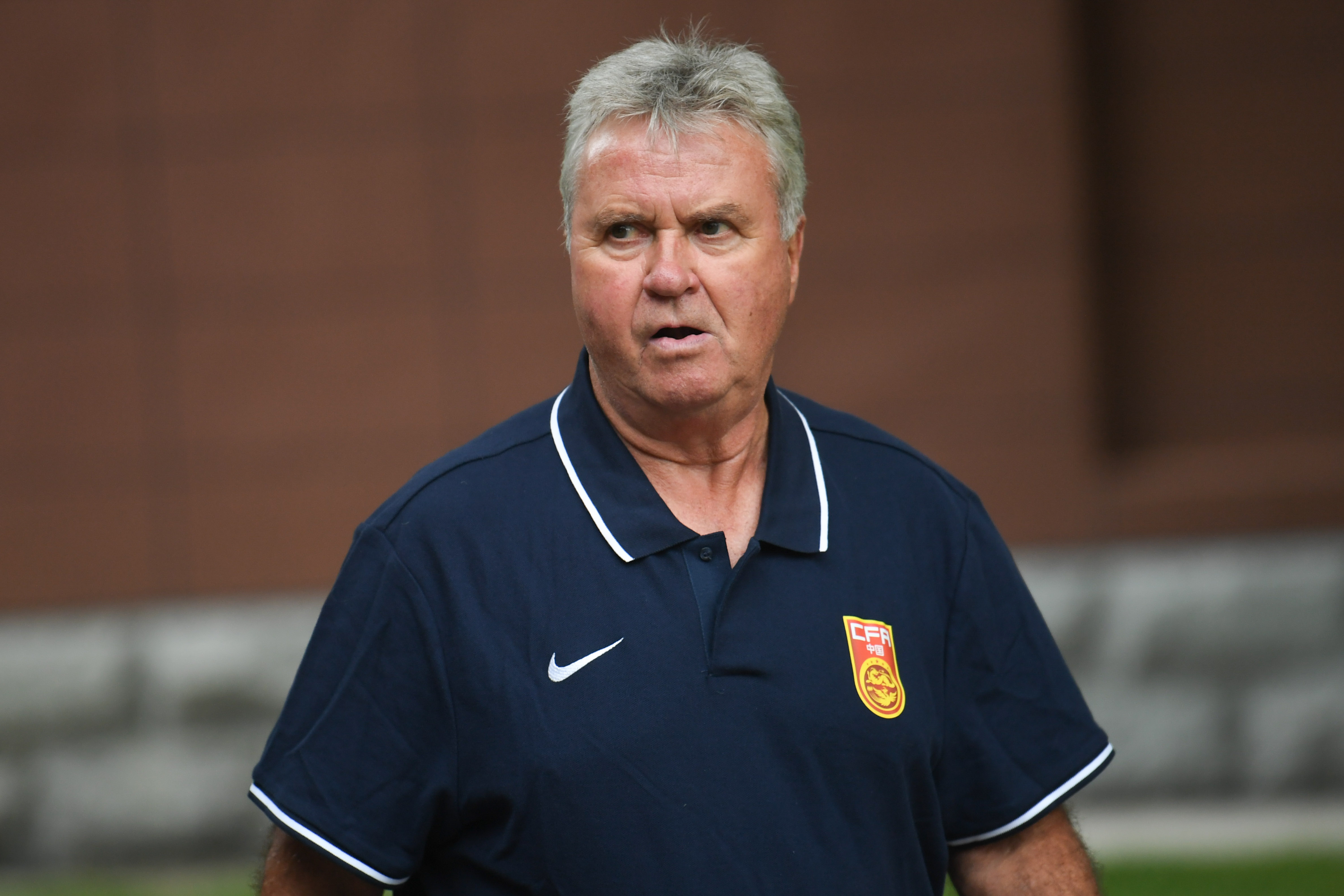 7 希丁克探班国足 结果里皮没在