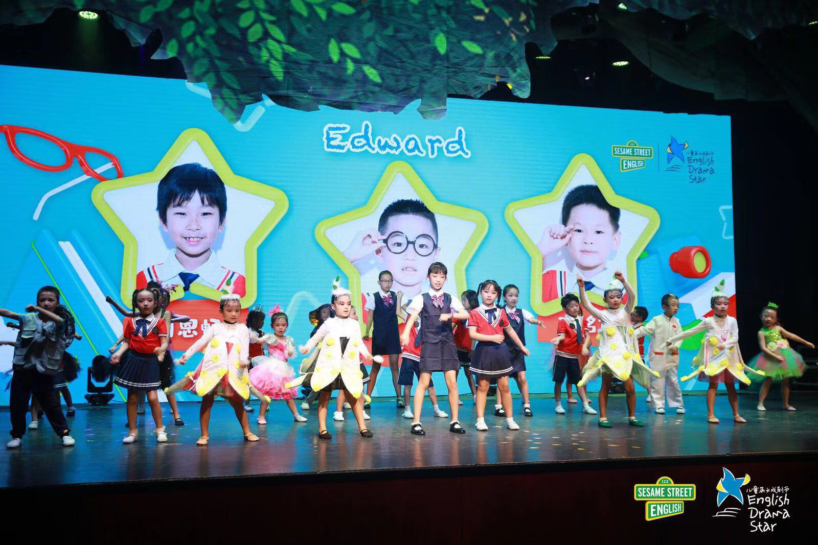 为期半年的激烈角逐,由芝麻街英语主办的"2019儿童英文戏剧节english