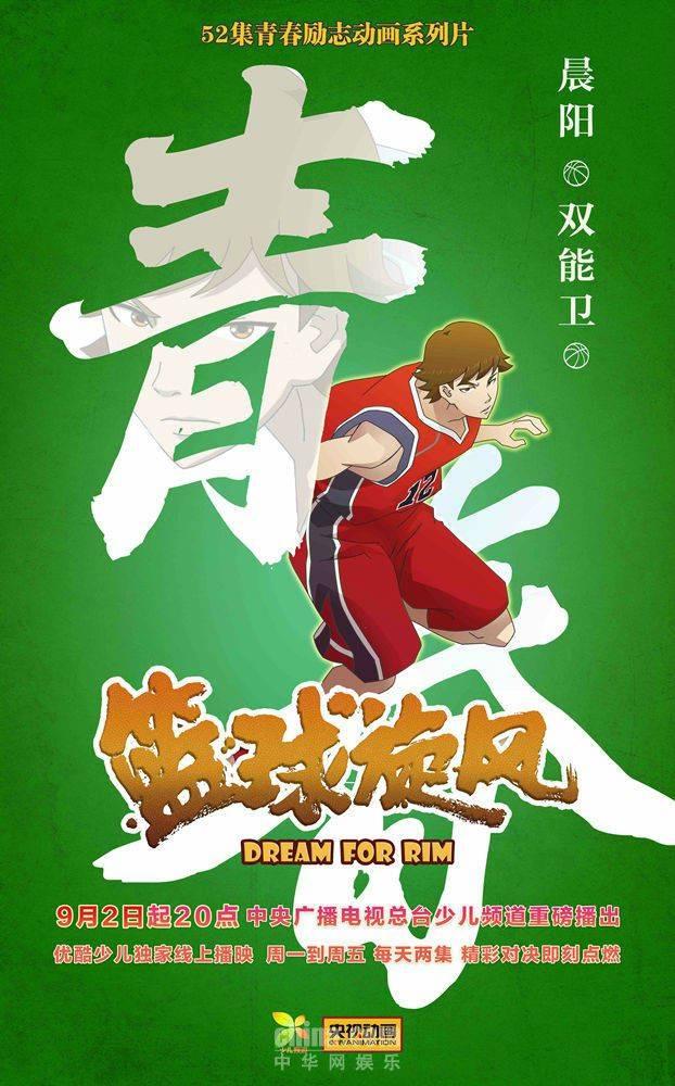 青春励志动画篮球旋风热播中