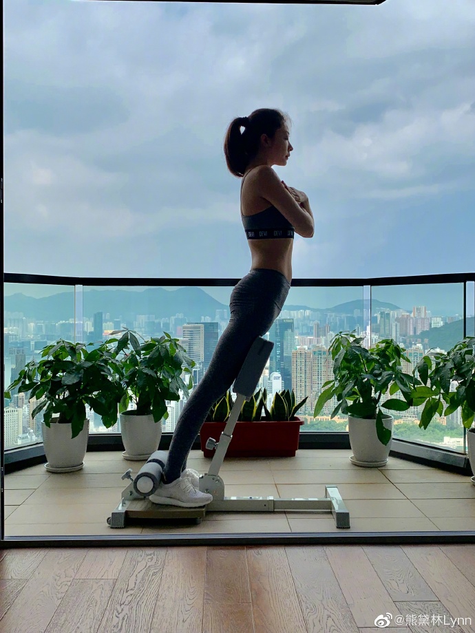 熊黛林锻炼