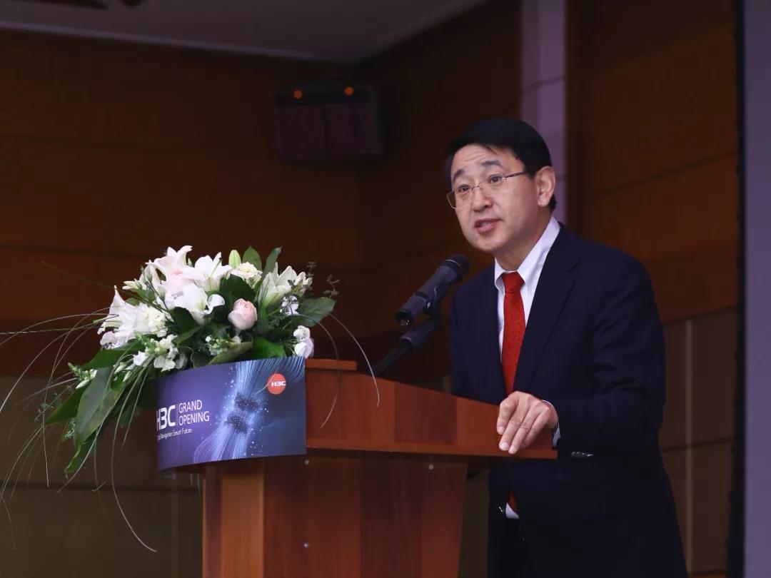 图:紫光集团联席总裁兼新华三首席执行官 于英涛