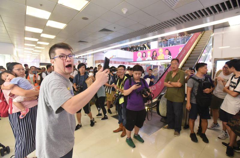 香港淘大商场9月11日发生暴力事件。图源：港媒