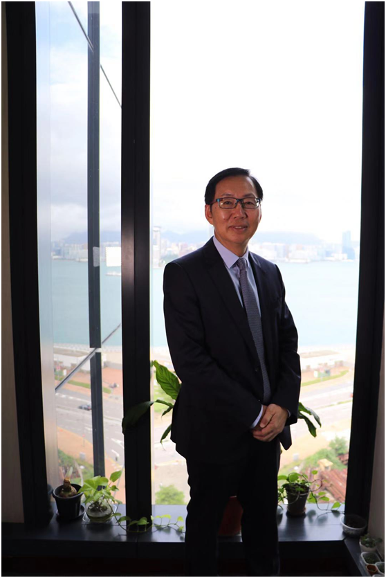 香港立法会财经委员会主席陈健波。