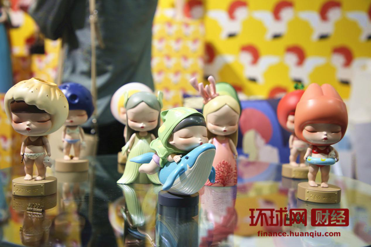 图为可米生活展区内展品 环球网记者 高蓉杰 摄
