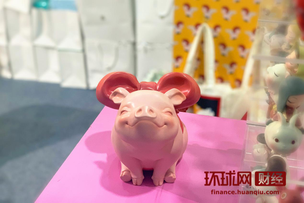 图为可米生活展区内展品 环球网记者 高蓉杰 摄