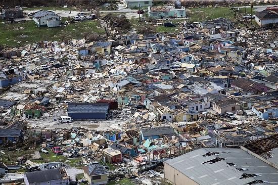 飓风“多里安”吹袭巴哈马，造成巨大损失（资料图）