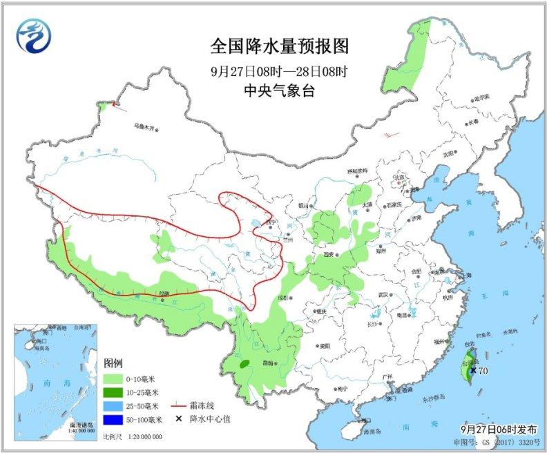 中东部大部地区天气晴好云南雨水缠绵