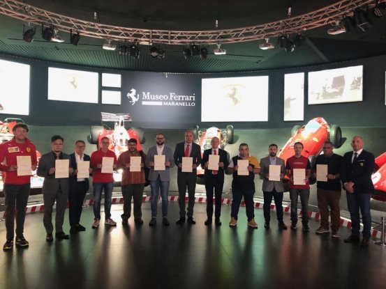 连接中意传递价值 中国法拉利俱乐部赴意大利