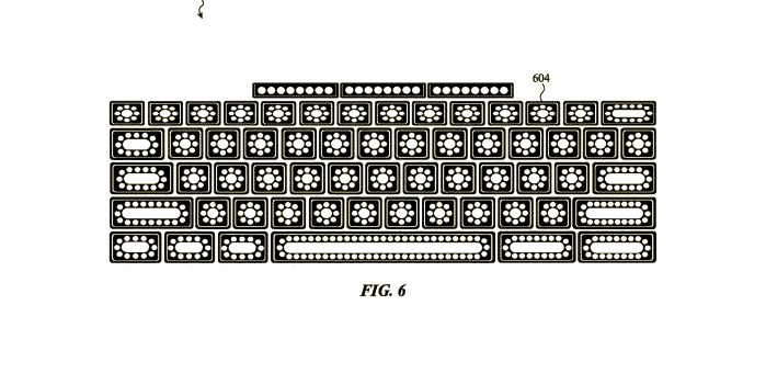 苹果新专利意在为MacBook加入屏幕式虚拟键盘