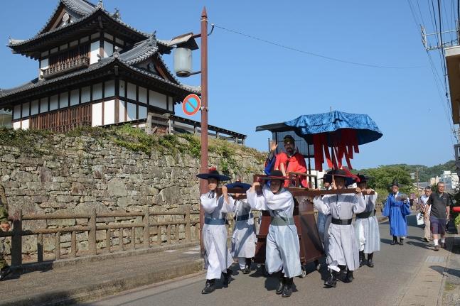 资料图:韩国在对马岛举办的韩日文化交流活动(sisain网站)